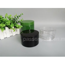 Black plástico boca larga frasco para embalagem de alimentos (PPC-84)